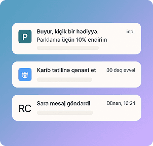 Mobil push bildirişləri
